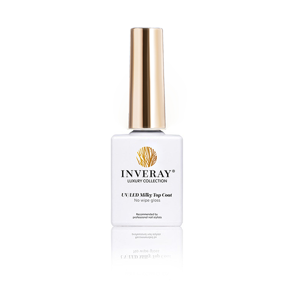 Top Coat Hard Milky 10ml Inveray - INVERAY