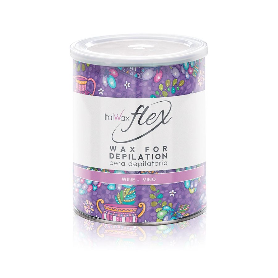 Cire tiède Wine – Italwax Flex, 800 ml - ITALWAX