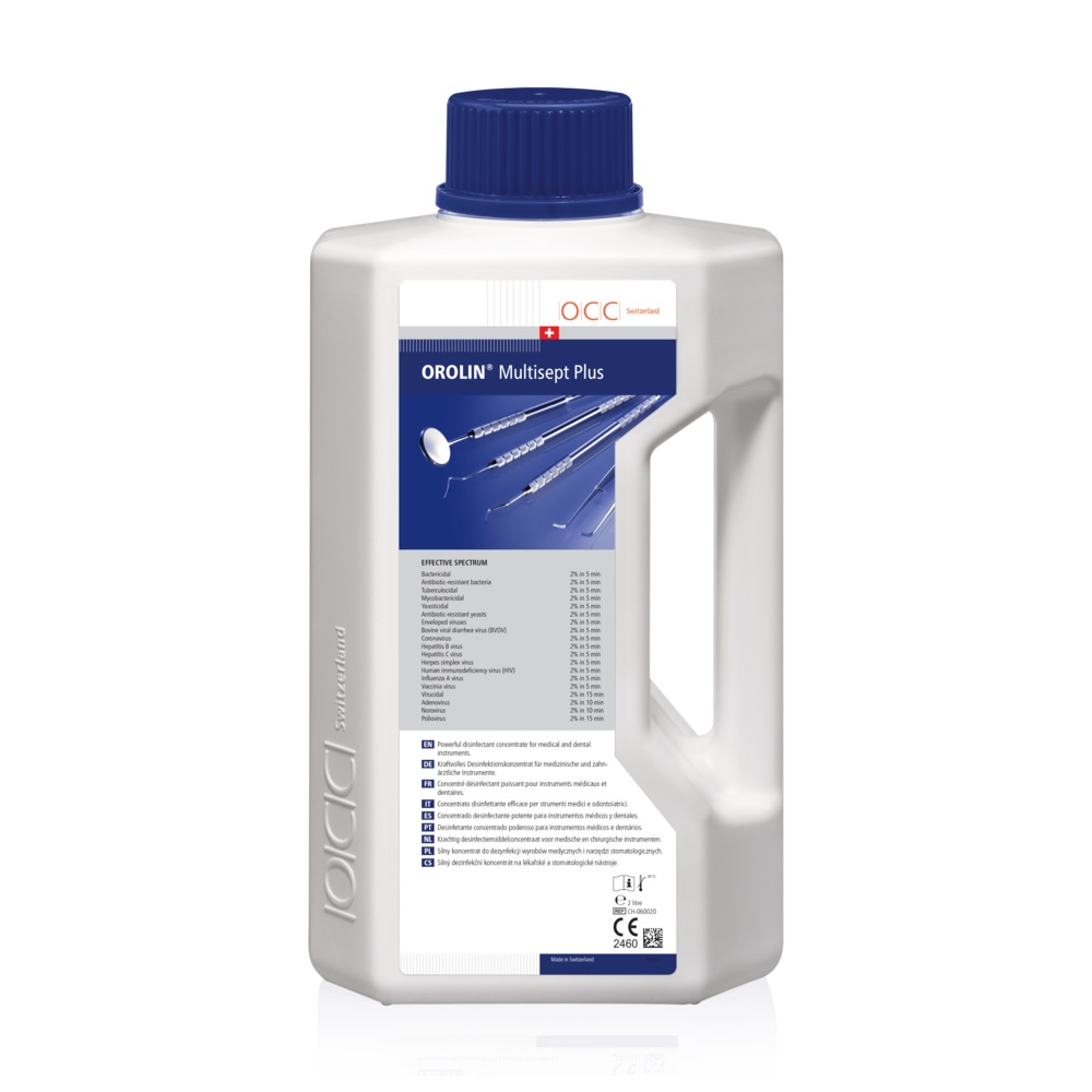OROLIN® Multisept Plus – Instrumentendesinfektion Konzentrat, 1 L - OCC