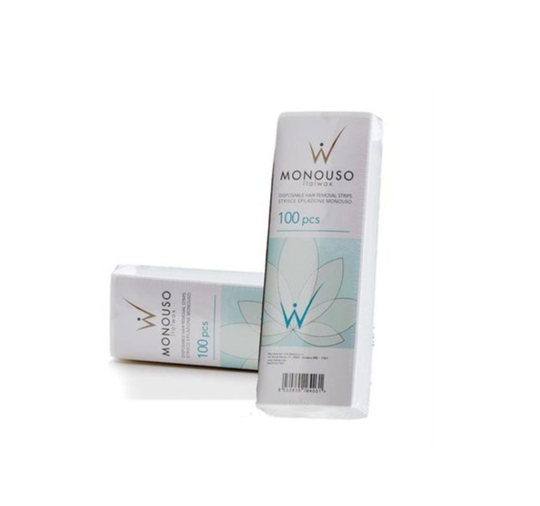 Vorgeschnittene Vliesstreifen zur Haarentfernung – Italwax, 100 Stk. - ITALWAX