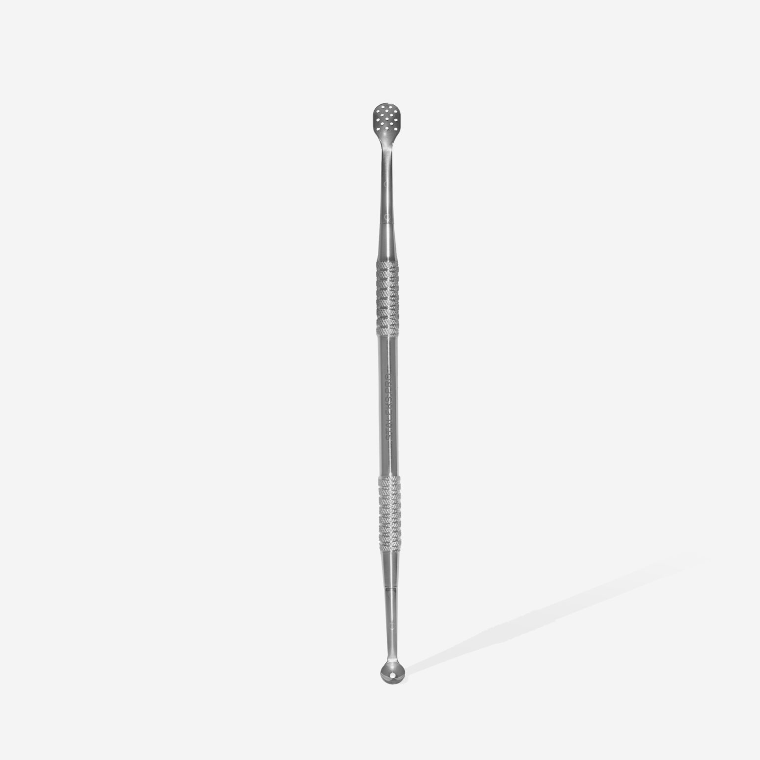 Staleks Pro Expert 20 double-ended cosmetic spoon - Uno & Oval - STALEKS