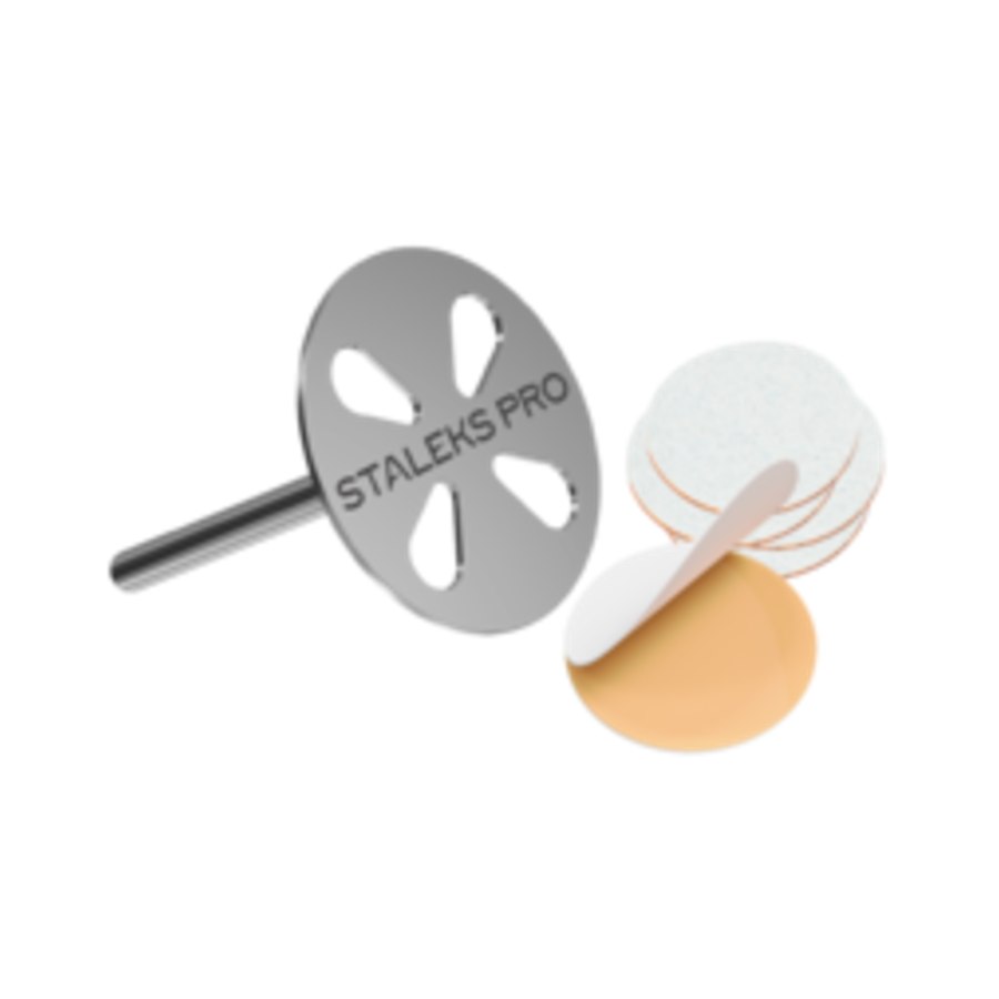 Disque-base métallique PodoDisc 20 mm – Staleks - STALEKS