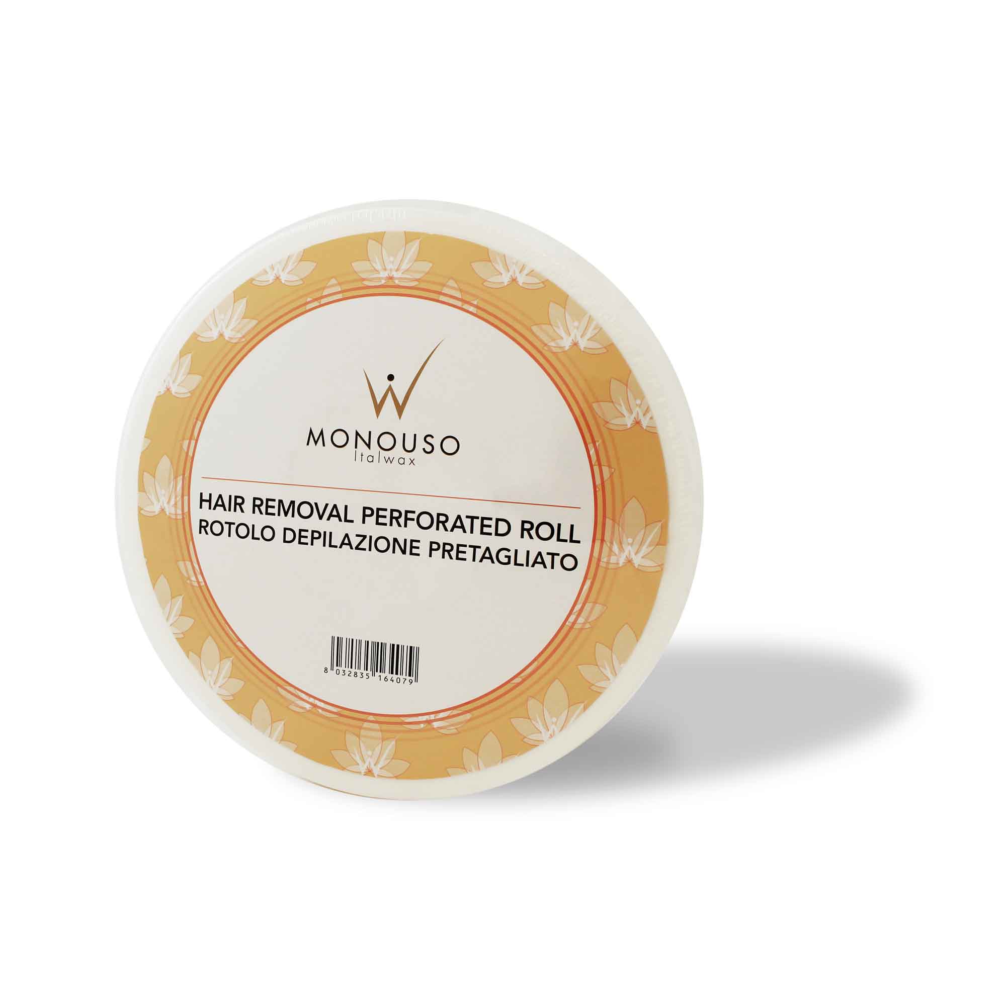 Rolo de tiras não-tecidas pré-cortadas com perfuração – Italwax, 80 m - ITALWAX