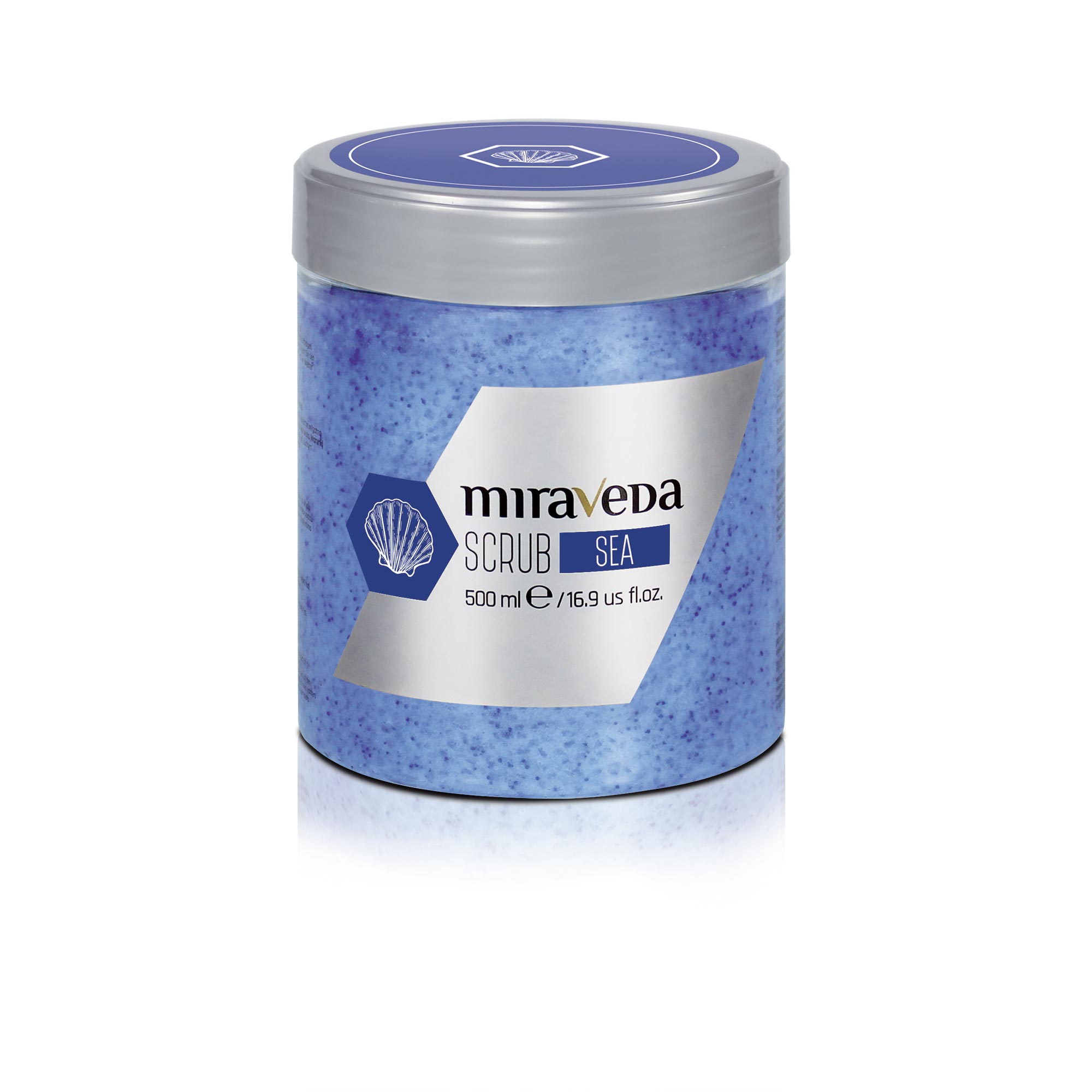 Körperpeeling mit Meersalz – Miraveda, 500 ml - ITALWAX