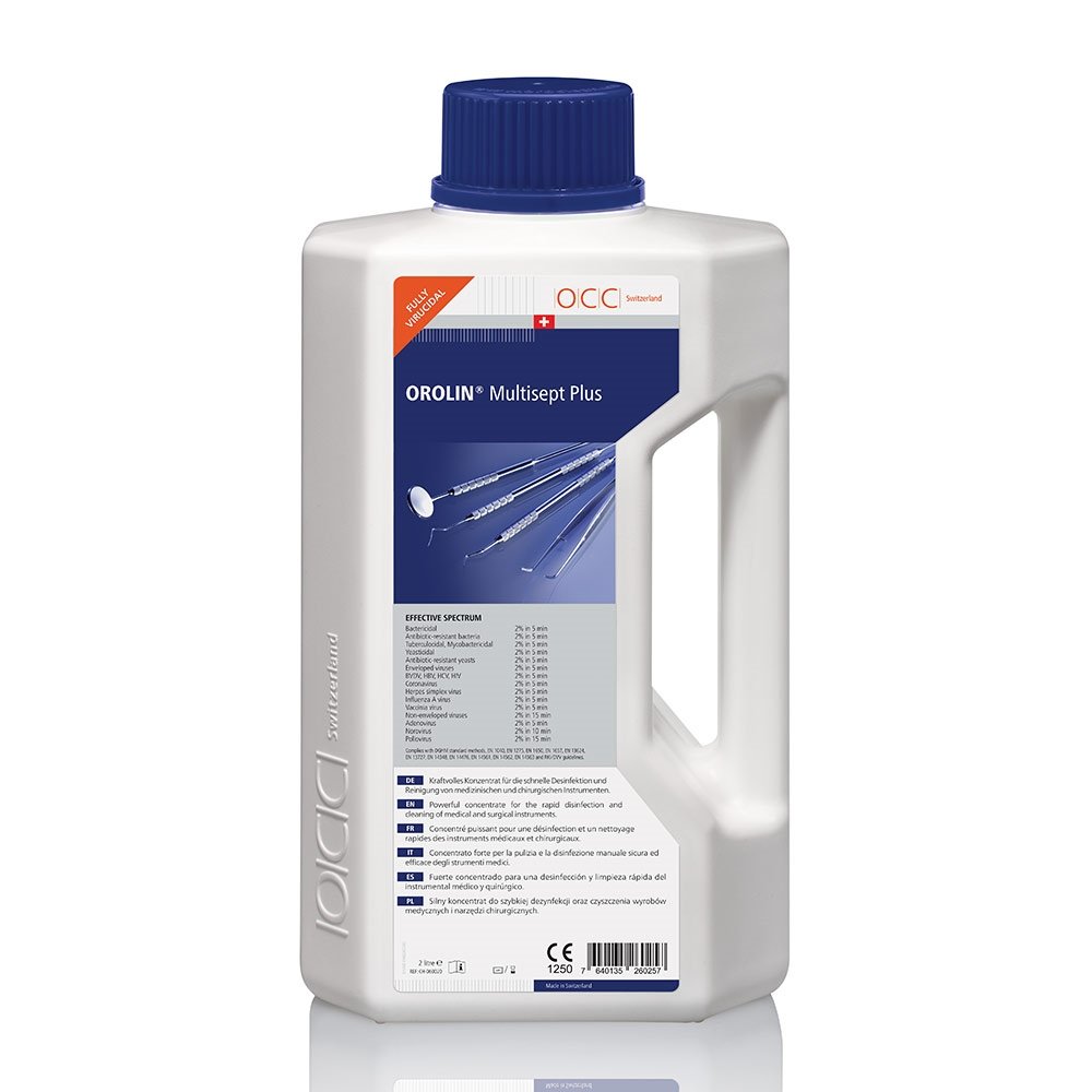 OROLIN® Multisept Plus – Désinfectant concentré pour instruments, 2 L - OCC