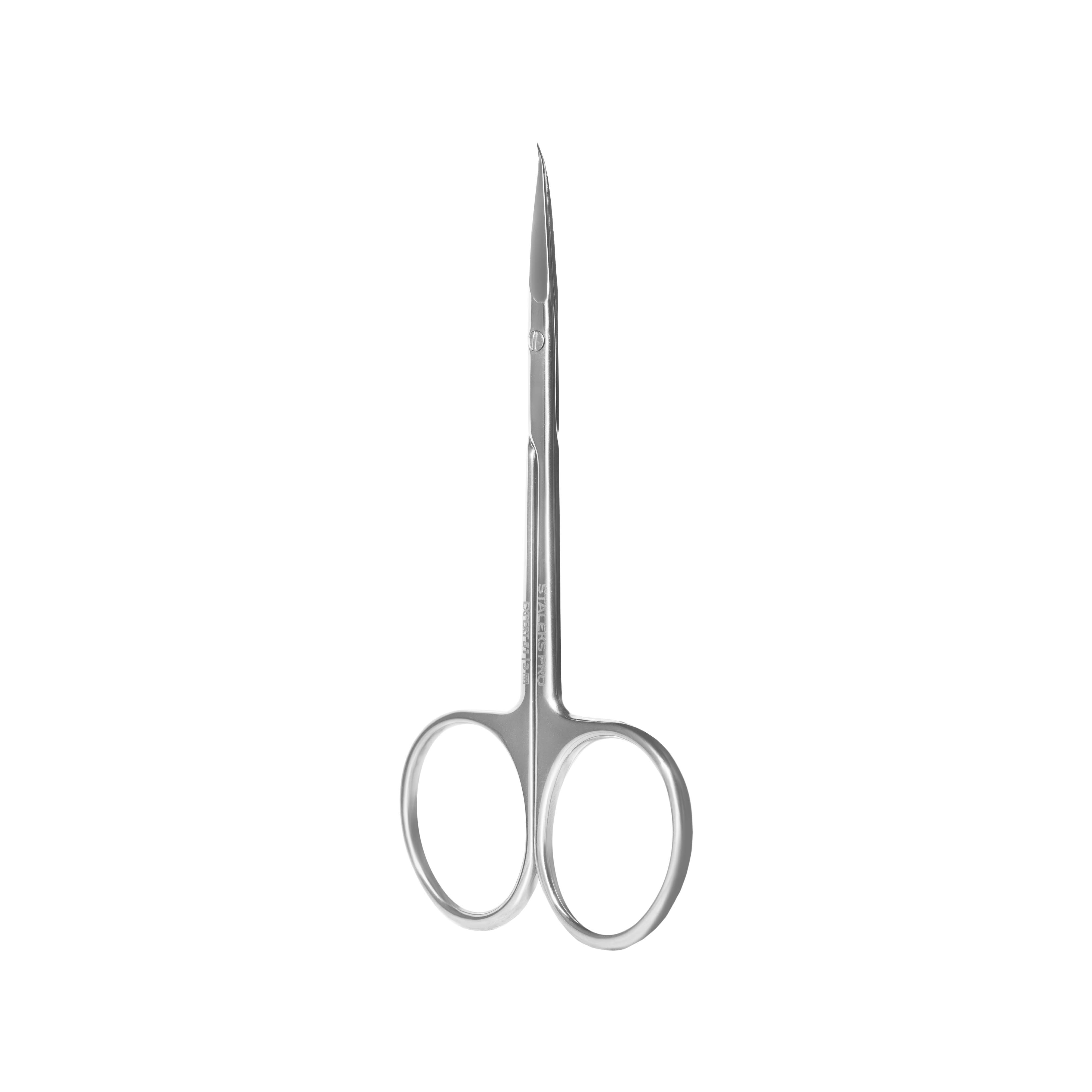 Professional cuticle scissors with hook – Staleks PRO Expert 51 Type 3 - STALEKS
