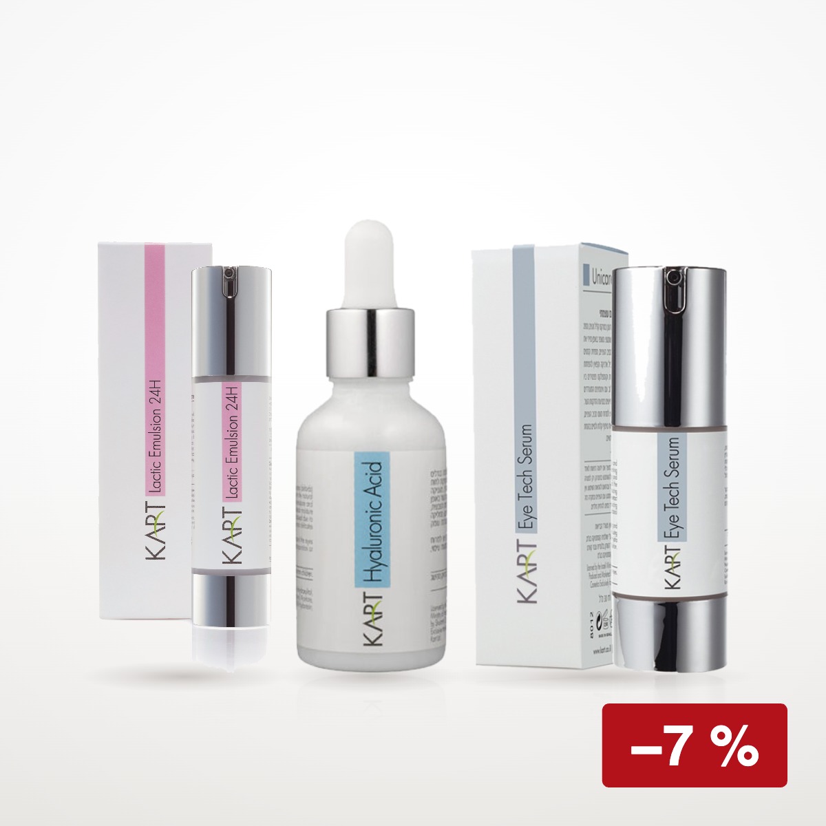 Anti-Ageing Face Care Set – For Sensitive Skin and Rosacea - KART Effective