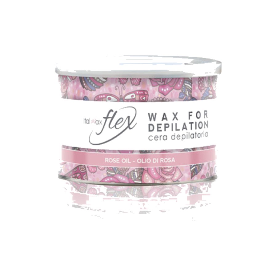 Cire tiède Rose Oil – Italwax Flex, 400 ml - ITALWAX