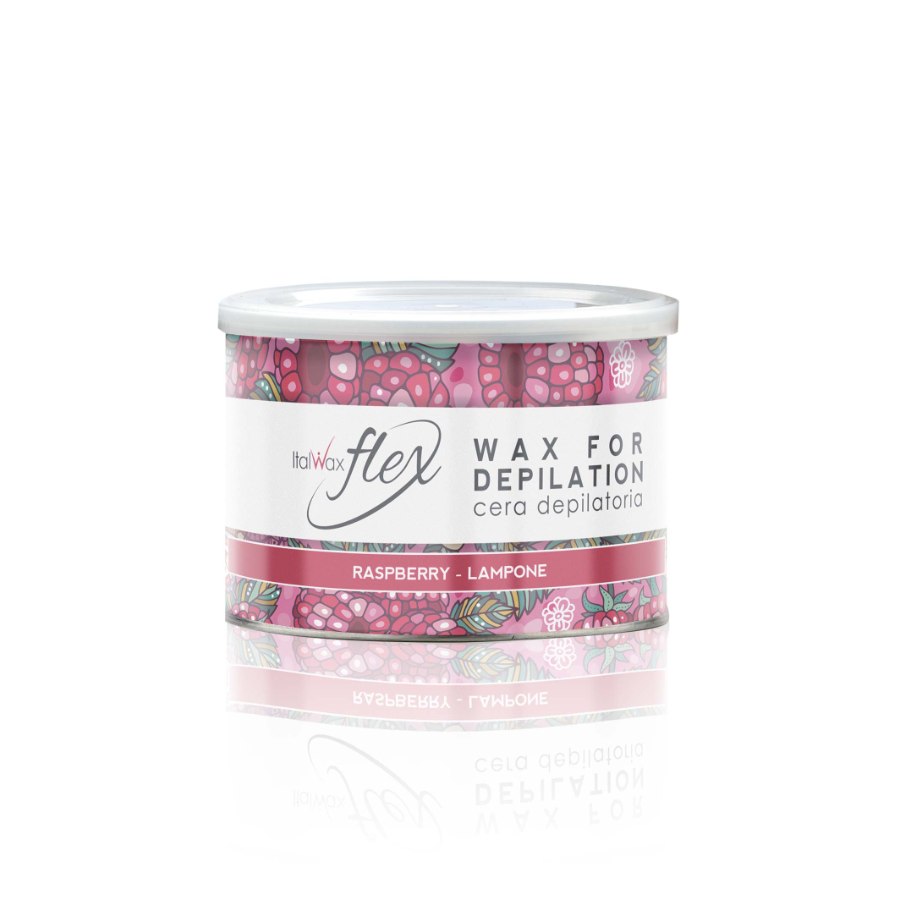 Cire tiède Raspberry – Italwax Flex, 400 ml - ITALWAX