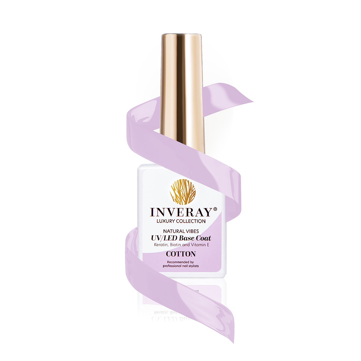 Natural Vibes COTTON Inveray base de cor de verniz semi-permanente - INVERAY